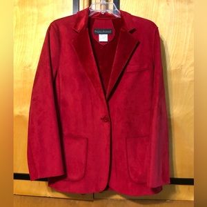 Pretty Red Blazer by Harve Bernard in Size 10